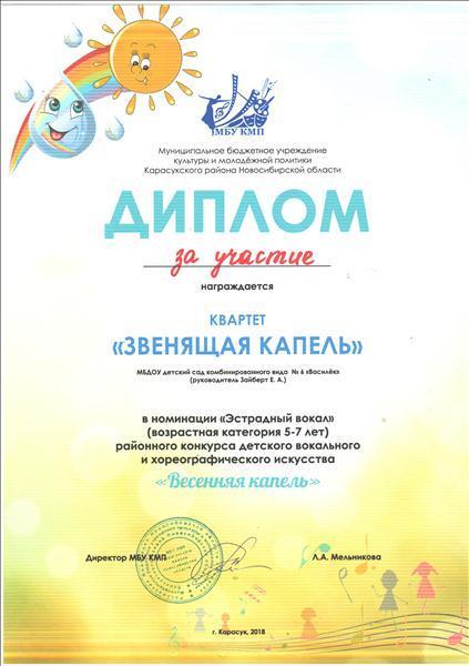 Лауреаты Всероссийского заочного музыкального конкурса 